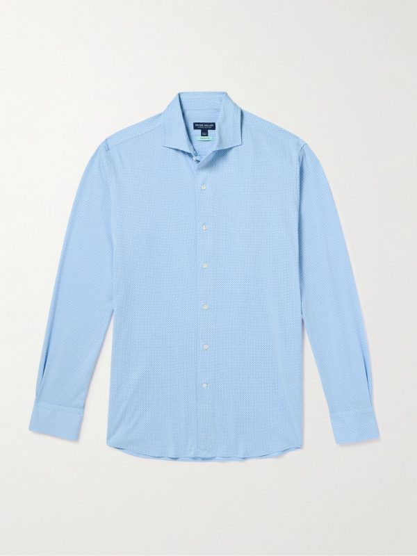 Midlands Printed Cotton-Blend Shirt Midlands Printed Cotton-Blend Shirt