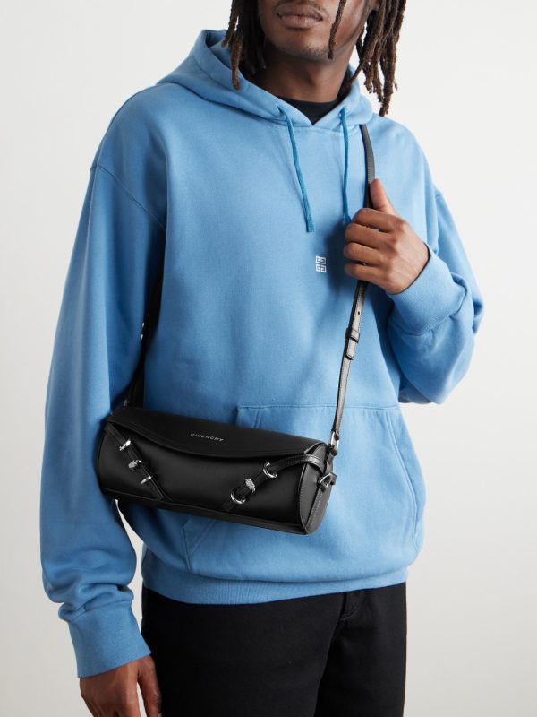 Voyou Roller Leather Messenger Bag - OU Voyou Roller Leather Messenger Bag - OU