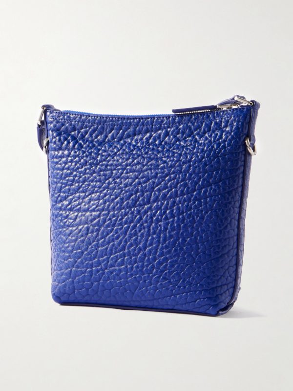 Voyou Small Full-Grain Leather Messenger Bag - BK Voyou Small Full-Grain Leather Messenger Bag - BK