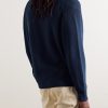 Ribbed Organic Mercerised Cotton Polo Shirt - BK