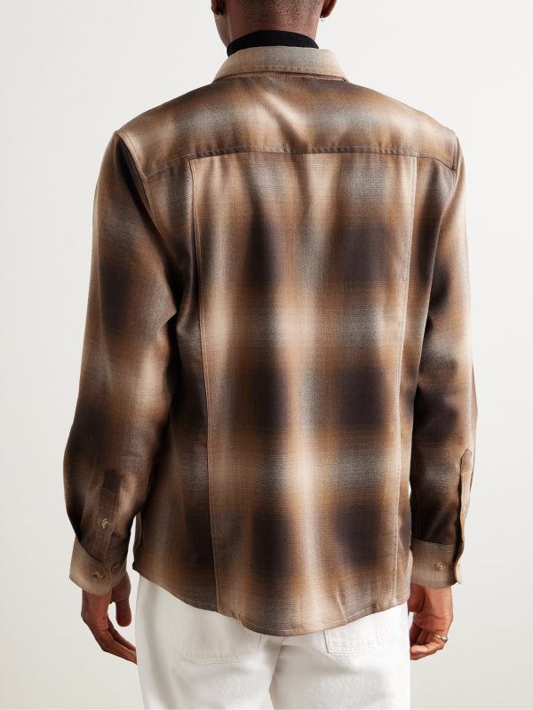 Rhinebeck Checked Flannel Shirt - BK Rhinebeck Checked Flannel Shirt - BK