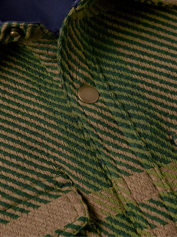 Checked Cotton-Twill Jacket - CU Checked Cotton-Twill Jacket - CU