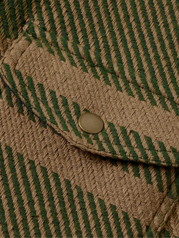 Checked Cotton-Twill Jacket - E1 Checked Cotton-Twill Jacket - E1