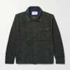 Jacquard-Knit Cotton-Blend Overshirt Jacquard-Knit Cotton-Blend Overshirt