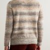 Space-Dyed Knitted Sweater - BK