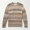 Space-Dyed Knitted Sweater