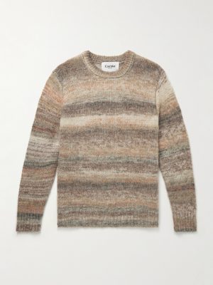 Space-Dyed Knitted Sweater Space-Dyed Knitted Sweater