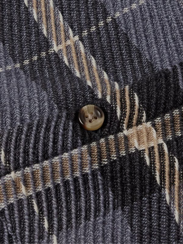 Big Twill Checked Cotton-Twill Shirt - CU Big Twill Checked Cotton-Twill Shirt - CU