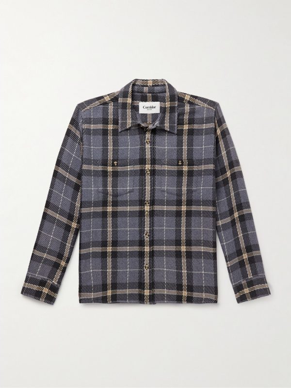 Big Twill Checked Cotton-Twill Shirt Big Twill Checked Cotton-Twill Shirt