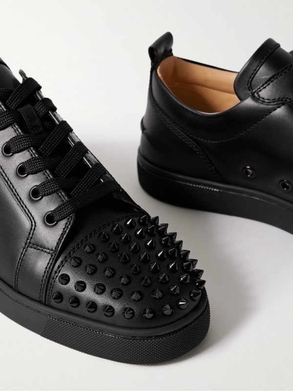 Louis Junior Spikes Cap-Toe Leather Sneakers - CU