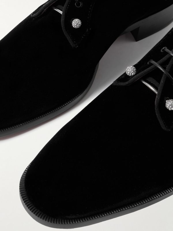 Chambeliss Night Velvet Derby Shoes - CU