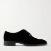 Chambeliss Night Velvet Derby Shoes