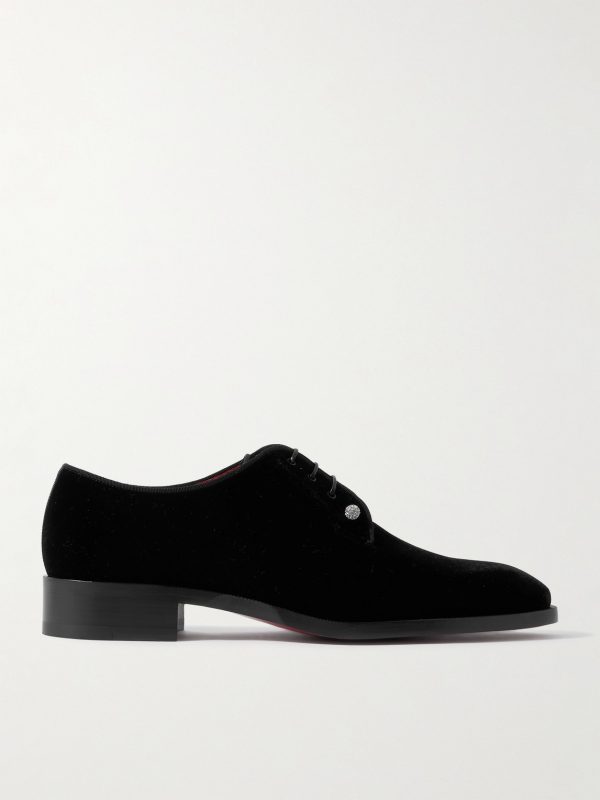 Chambeliss Night Velvet Derby Shoes