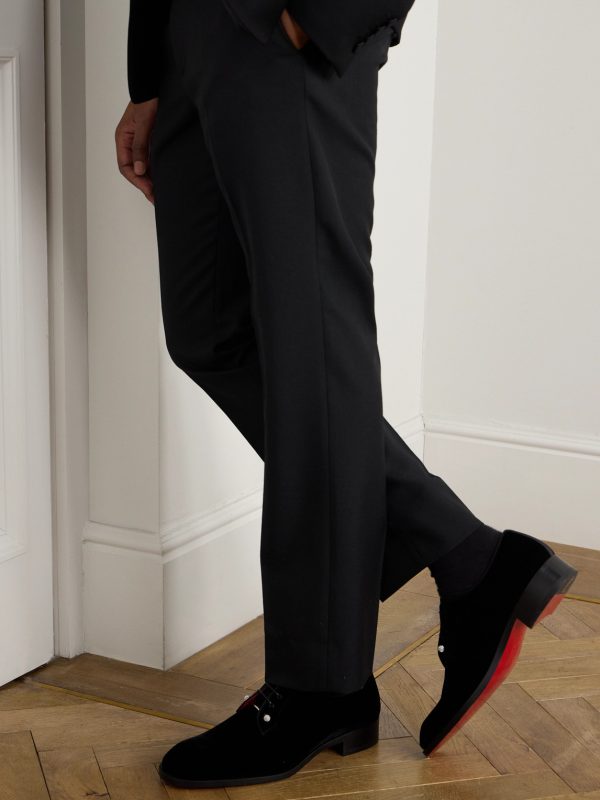Chambeliss Night Velvet Derby Shoes - OU
