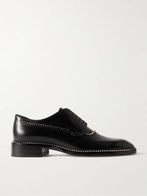 Cocoriclou Studded Leather Derby Shoes