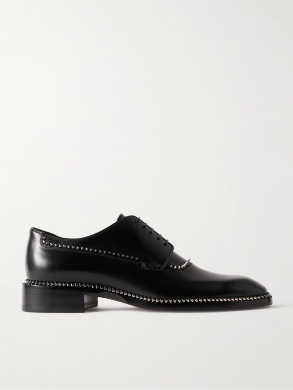 Cocoriclou Studded Leather Derby Shoes Cocoriclou Studded Leather Derby Shoes