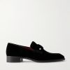 Chambelimoc Night Strass Embellished Velvet Loafers