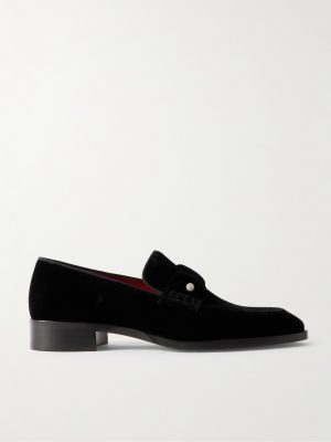 Chambelimoc Night Strass Embellished Velvet Loafers