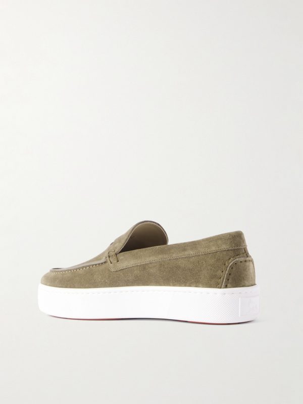 Paqueboat Suede Penny Loafers - BK Paqueboat Suede Penny Loafers - BK