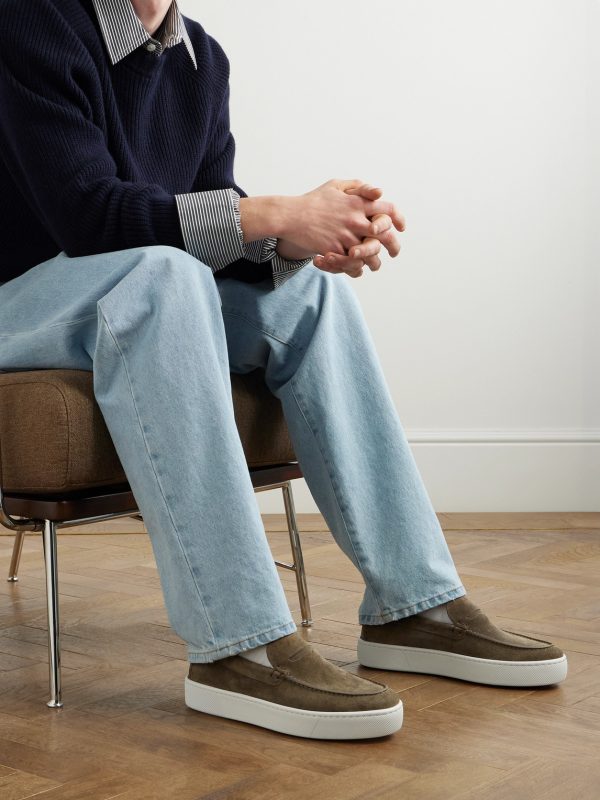 Paqueboat Suede Penny Loafers - OU Paqueboat Suede Penny Loafers - OU