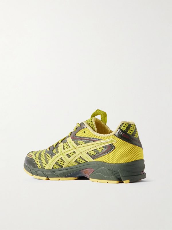 UB9-S GEL-DS TRAINER 14 Rubber-Trimmed Mesh Sneakers - BK