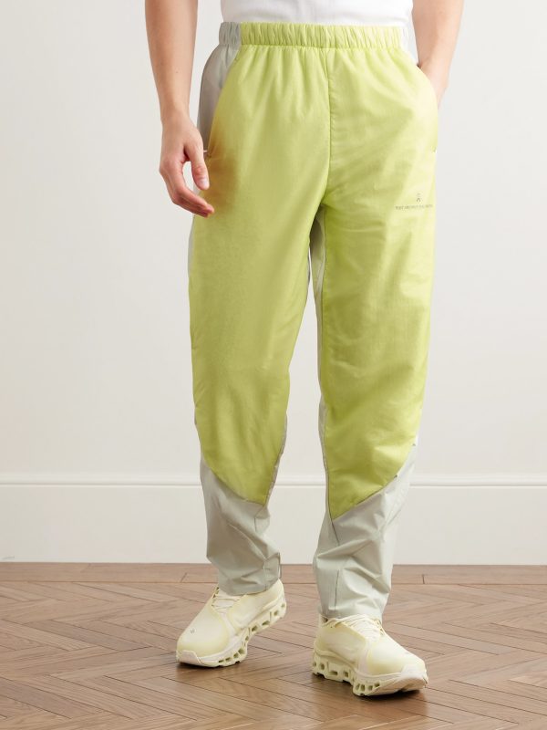 + POST ARCHIVE FACTION Zero Panelled Recycled-Shell Running Trousers - FR