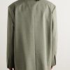 Mohair and Wool-Blend Blazer - BK Mohair and Wool-Blend Blazer - BK