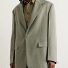 Mohair and Wool-Blend Blazer - FR Mohair and Wool-Blend Blazer - FR