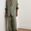 Mohair and Wool-Blend Blazer - OU Mohair and Wool-Blend Blazer - OU