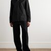 Organic Cotton-Twill Zip-Up Overshirt - OU Organic Cotton-Twill Zip-Up Overshirt - OU