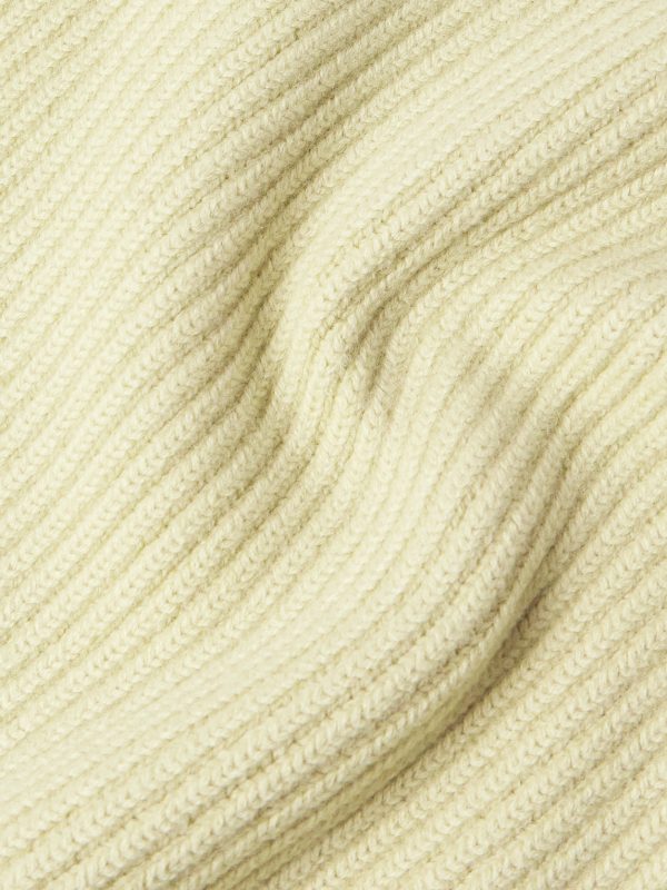 Ribbed Boiled-Wool Sweater - CU