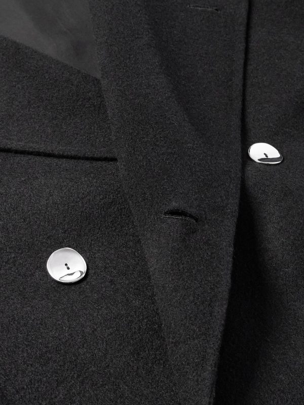 Double-Breasted Belted Double-Faced Cashmere Coat - CU Double-Breasted Belted Double-Faced Cashmere Coat - CU