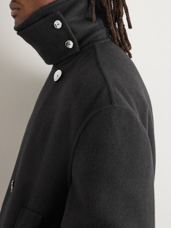 Double-Breasted Belted Double-Faced Cashmere Coat - E2 Double-Breasted Belted Double-Faced Cashmere Coat - E2