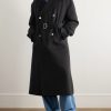 Double-Breasted Belted Double-Faced Cashmere Coat - OU Double-Breasted Belted Double-Faced Cashmere Coat - OU