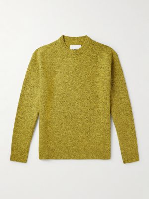 Boiled Wool-Blend Sweater