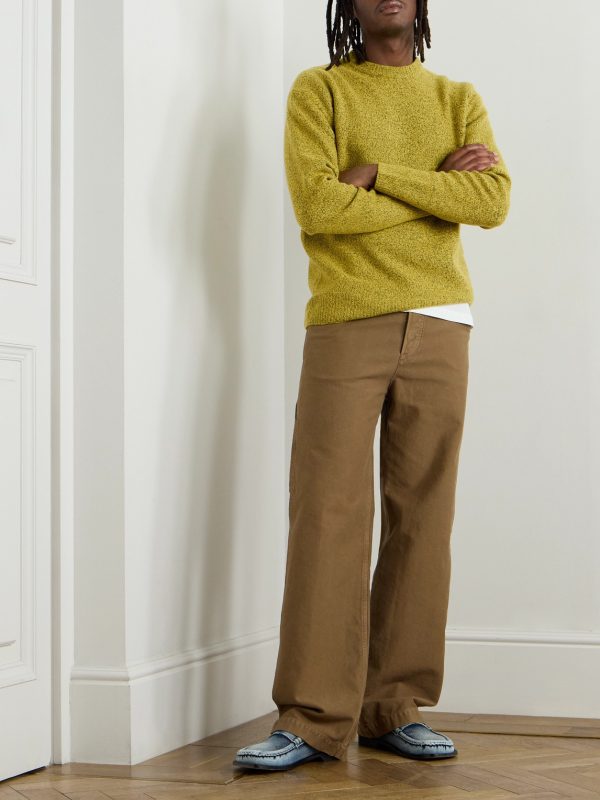 Boiled Wool-Blend Sweater - OU