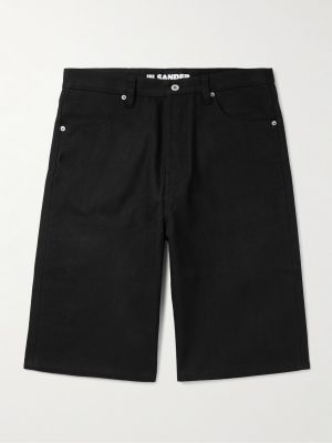 Straight-Leg Denim Shorts Straight-Leg Denim Shorts