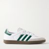 Samba OG Suede-Trimmed Leather Sneakers Samba OG Suede-Trimmed Leather Sneakers