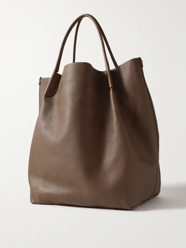 Bale Extra-Large Full-Grain Leather Tote Bag - BK Bale Extra-Large Full-Grain Leather Tote Bag - BK