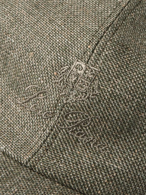 Logo-Embroidered Linen Baseball Cap - CU Logo-Embroidered Linen Baseball Cap - CU