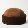 Lys Shearling Beanie - BK