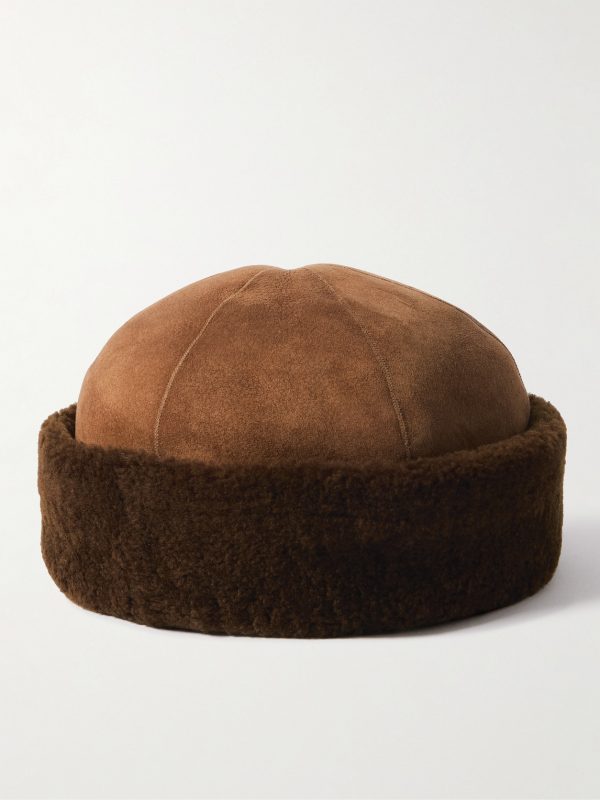 Lys Shearling Beanie - BK