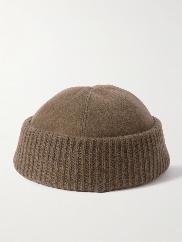 Logo-Appliquéd Storm System® Cashmere Beanie - BK Logo-Appliquéd Storm System® Cashmere Beanie - BK