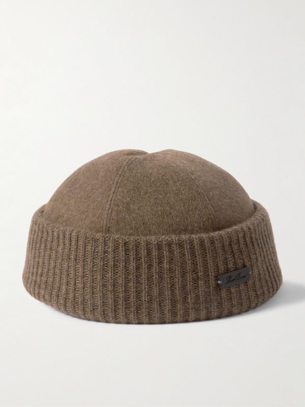 Logo-Appliquéd Storm System® Cashmere Beanie Logo-Appliquéd Storm System® Cashmere Beanie