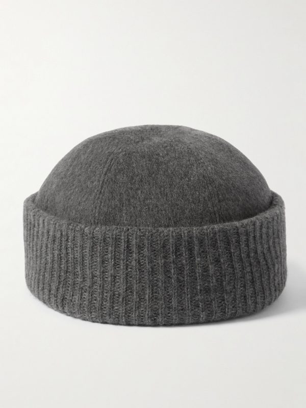 Logo-Appliquéd Storm System® Cashmere Beanie - BK Logo-Appliquéd Storm System® Cashmere Beanie - BK