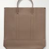 Beam Large Full-Grain Leather Tote Bag - BK Beam Large Full-Grain Leather Tote Bag - BK