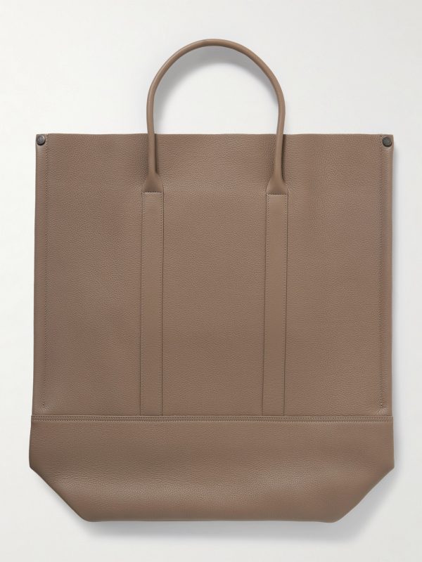 Beam Large Full-Grain Leather Tote Bag - BK Beam Large Full-Grain Leather Tote Bag - BK