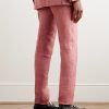 Phillip Tapered Linen Suit Trousers - BK Phillip Tapered Linen Suit Trousers - BK