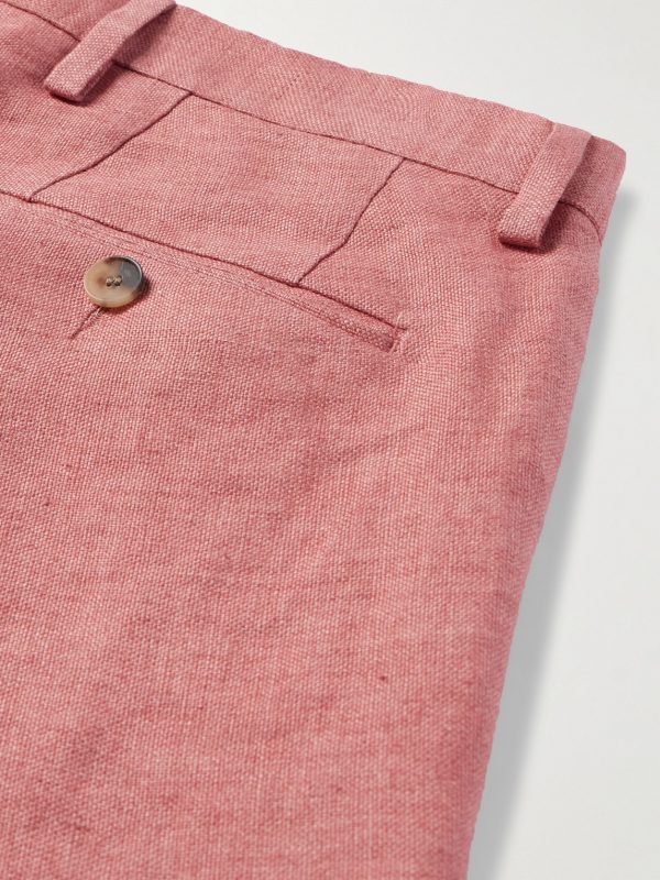 Phillip Tapered Linen Suit Trousers - CU Phillip Tapered Linen Suit Trousers - CU