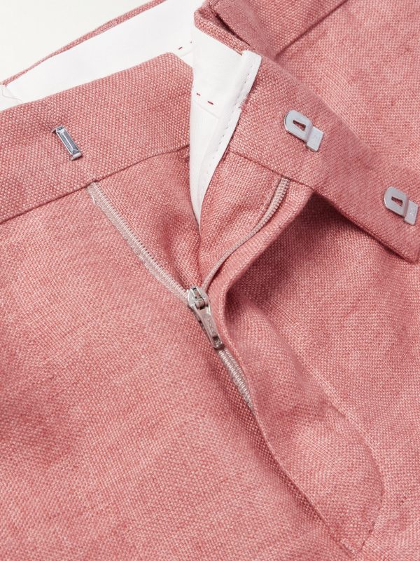 Phillip Tapered Linen Suit Trousers - E1 Phillip Tapered Linen Suit Trousers - E1
